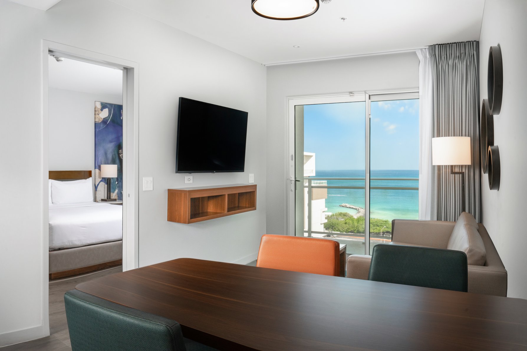 Embassy Suites by Hilton Aruba Resort Room Type - 2QN 1BDR STE TOP FL OCN VW