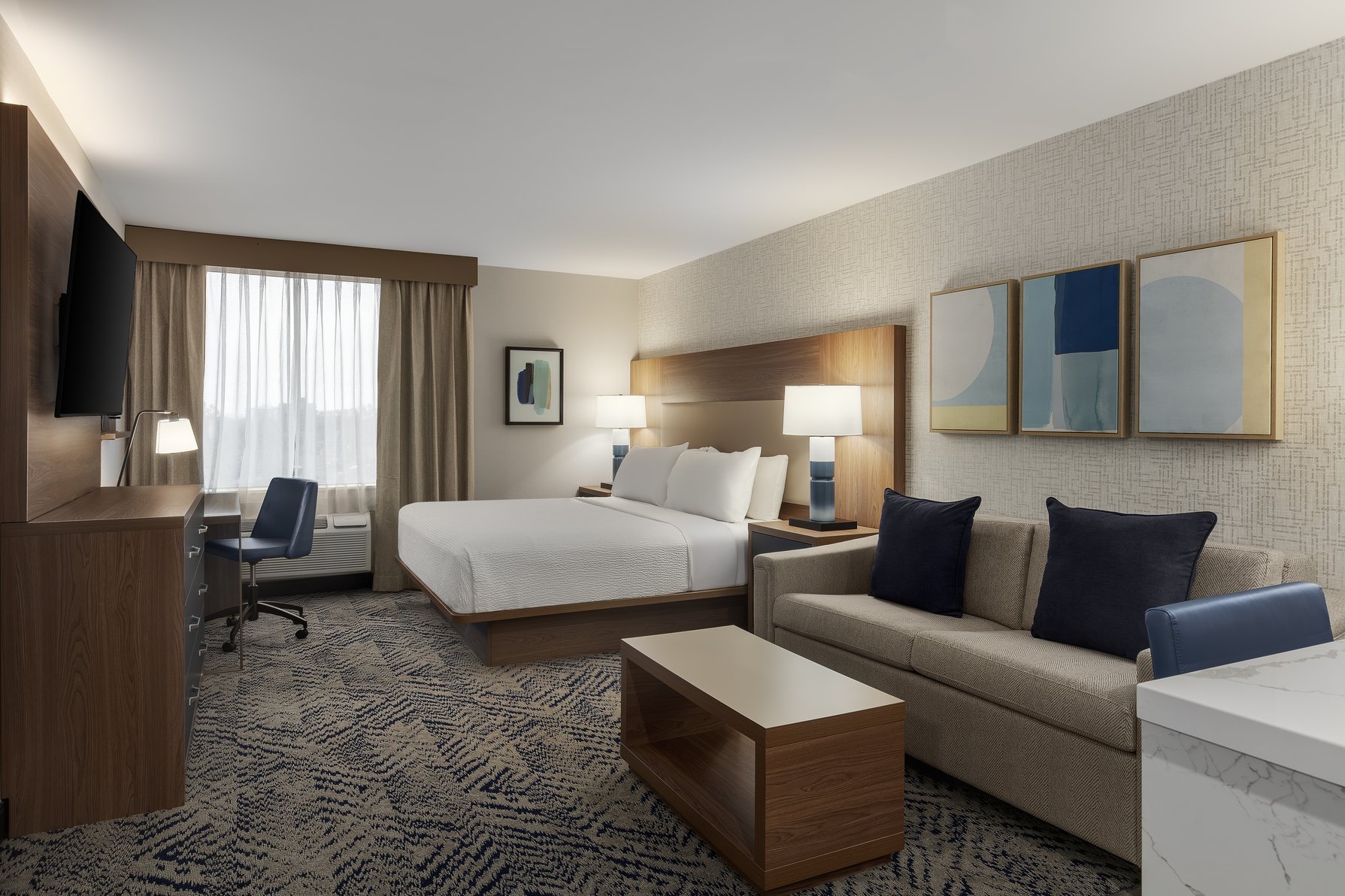 Candlewood Suites CHATHAM SOUTH by IHG Room Type - 1 King Studio Corner Suite