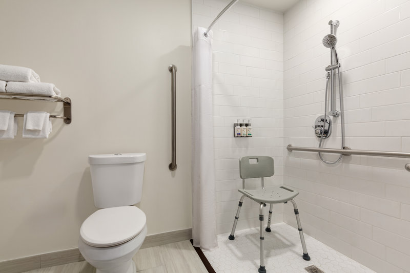 1 King Standard Mobility Accessible Roll In Shower