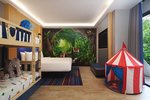 Family Room, Guest room, 1 King or 1 Double bunk