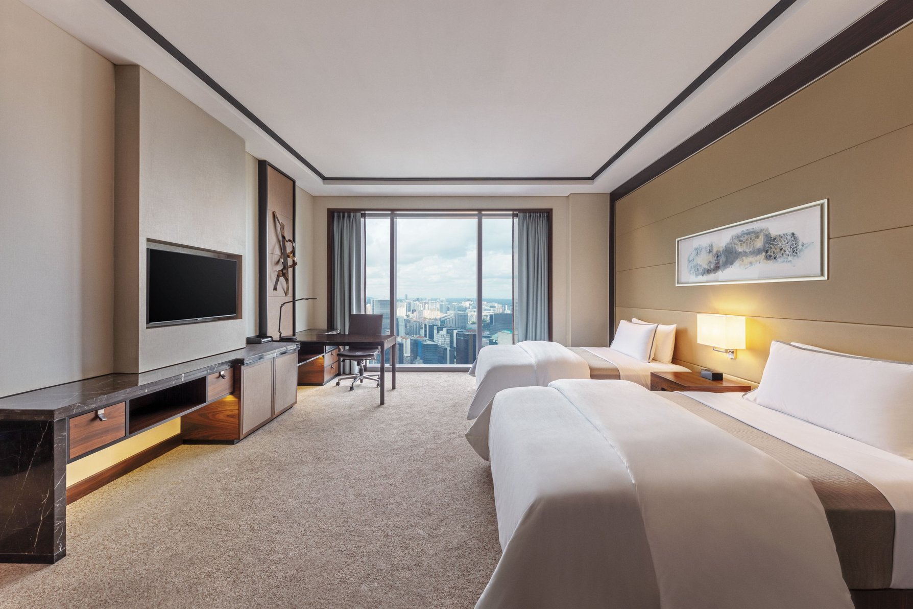 The Westin Singapore Room Type - Guest room, 2 Double, Mid floor