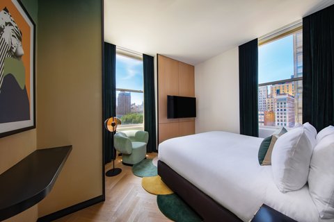 Urban and Premier Corner Suite King Bedroom