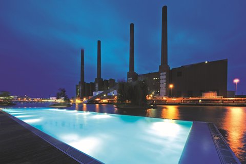 Outdoor Floating Pool