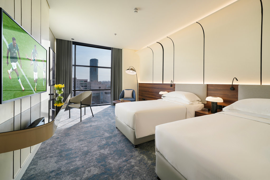 Nova M Olaya Hotel Edge by Rotana Room Type - Olaya Street View - Twin Beds