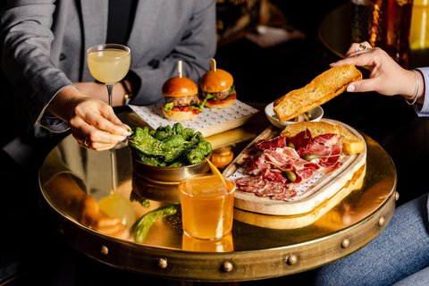 Our bar menu provides the perfect accompaniment to our cocktails.