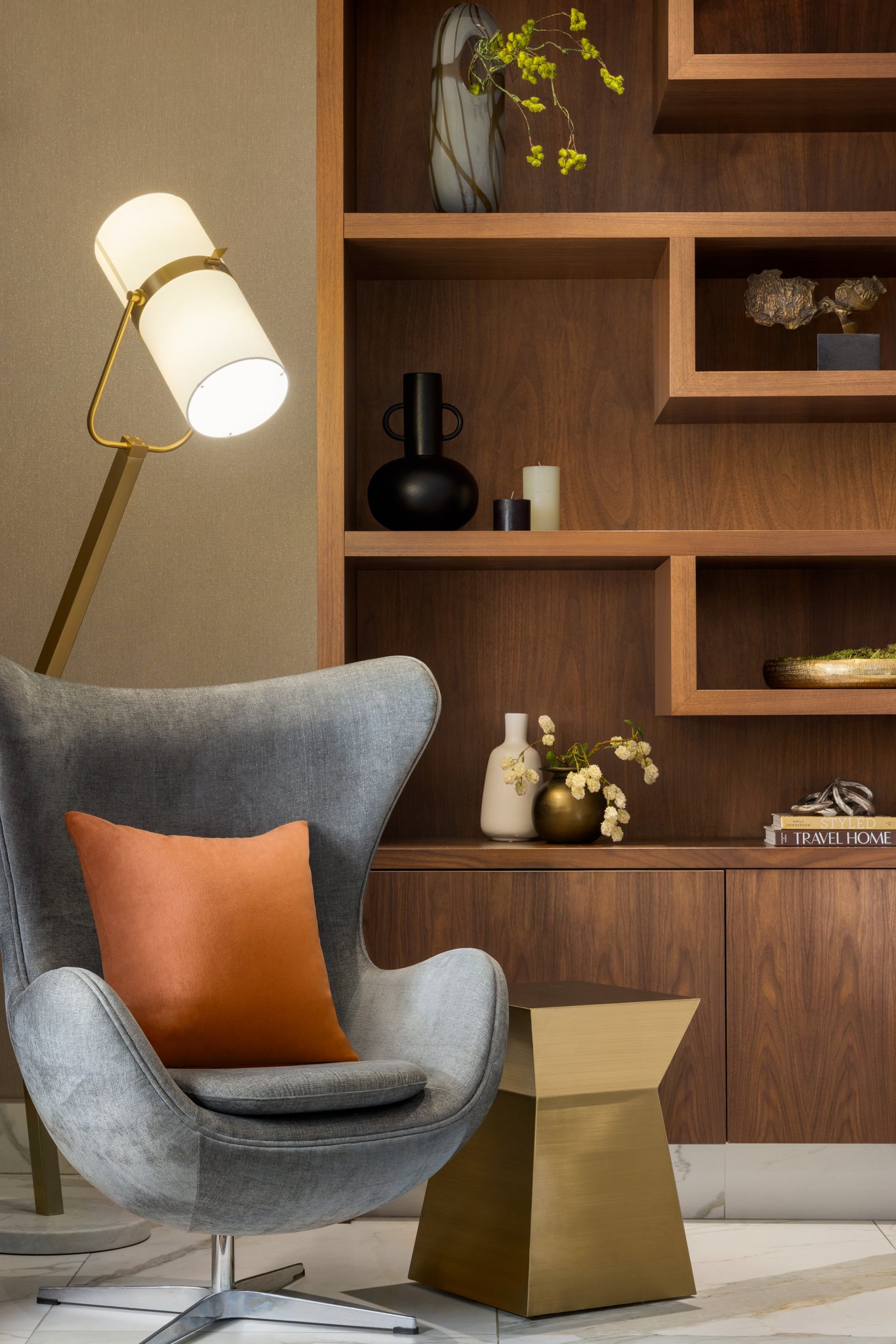 Your journey begins in our chic and cozy hotel lobby.