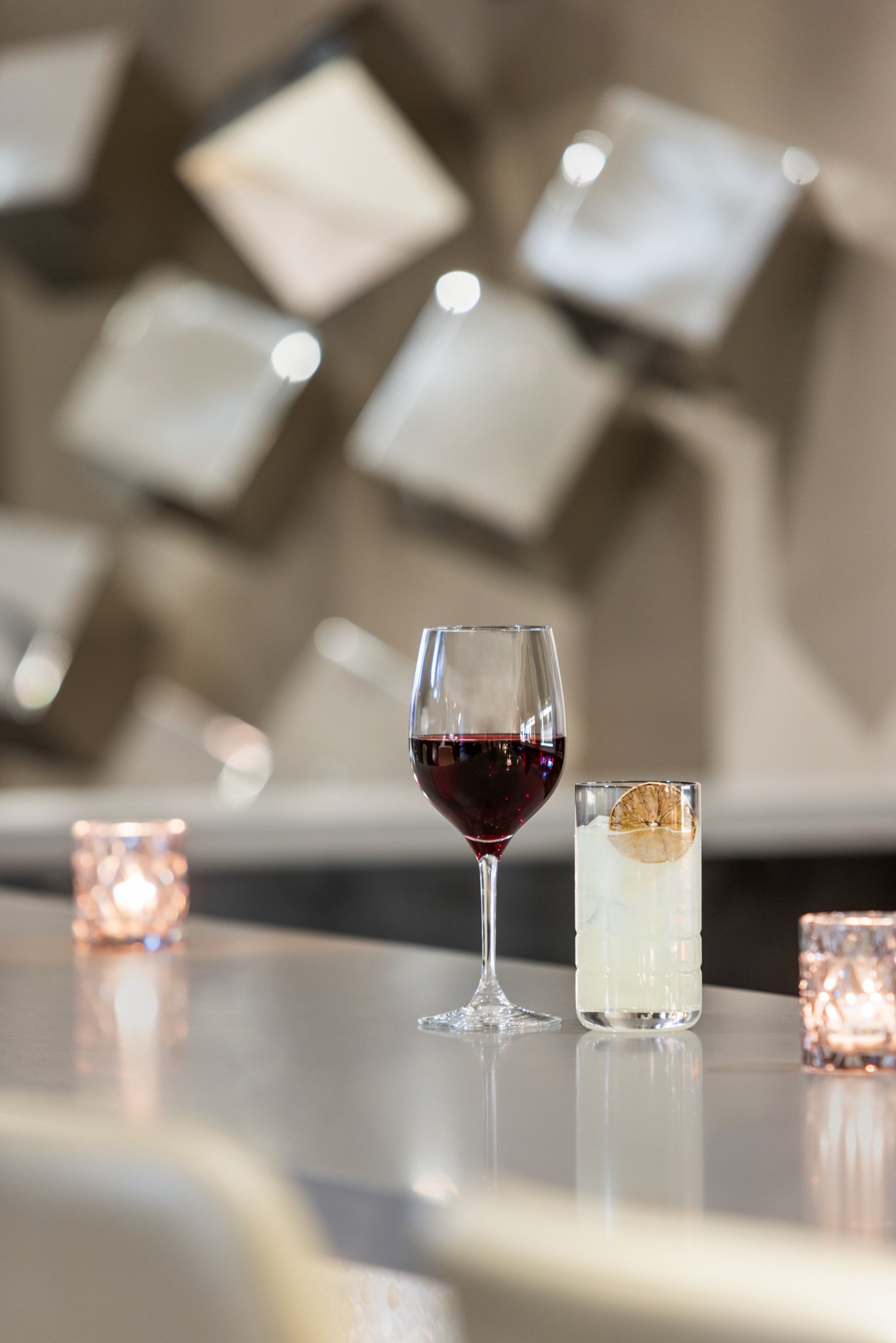 Indulge in some hand crafted cocktails after a long day of work.