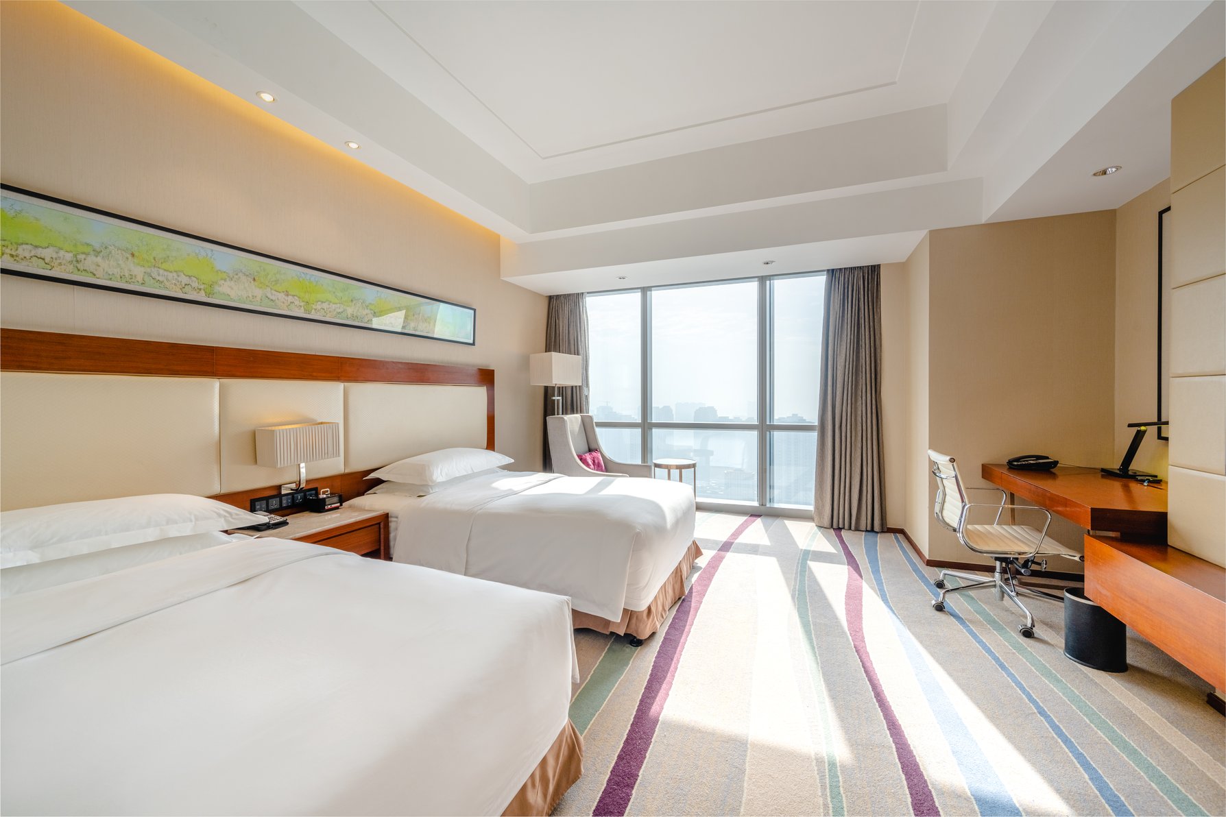 Crowne Plaza WUXI TAIHU Room Type - 2 Double Standard City View Crowne Plaza WUXI TAIHU Room Type - 2 Double Standard City View
