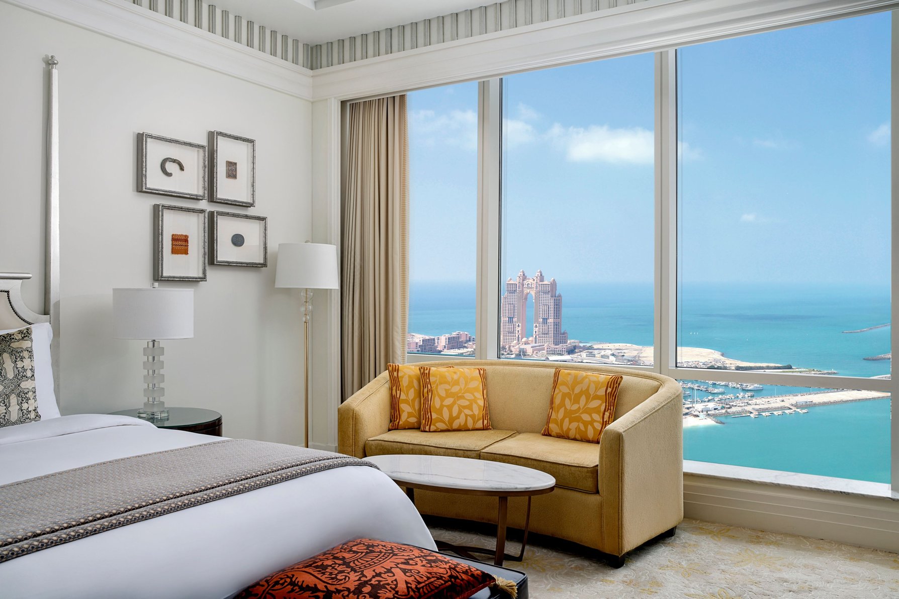 The St. Regis Abu Dhabi by Marriott Room Type - Superior, Guest room, 1 King, Sea view