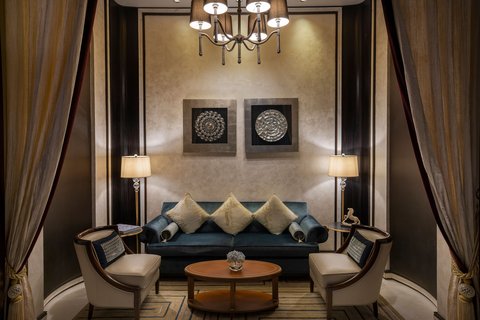 Abu Dhabi suite small Majlis with elegant design