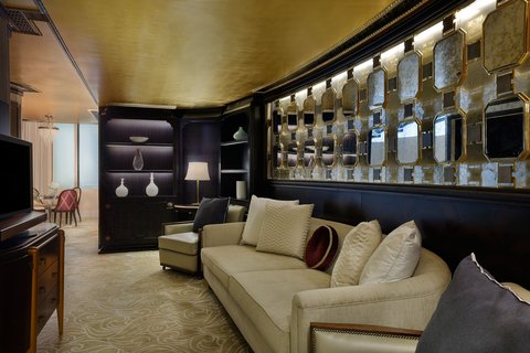 Bedroom lounge at Abu Dhabi suite