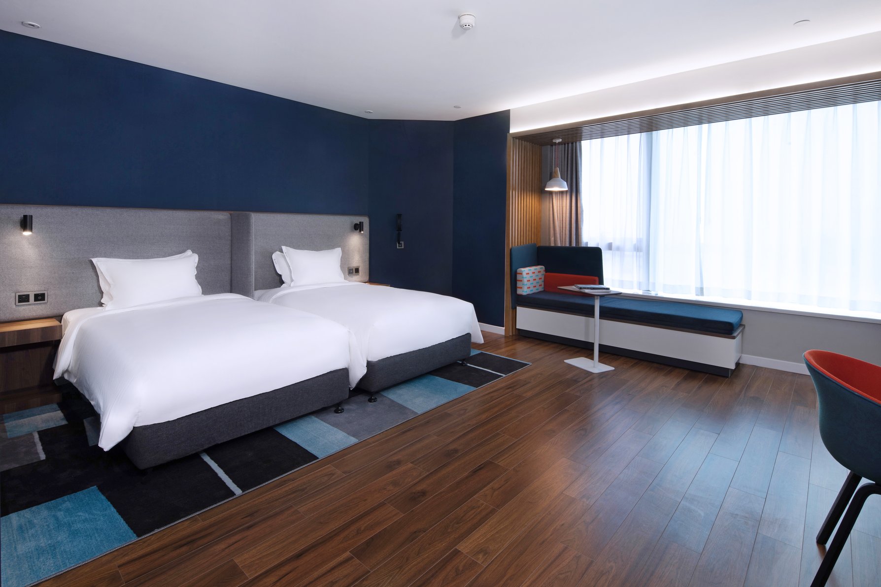 Holiday Inn Express Zhoushan Dinghai Room Type - 1 Queen 1 Single Standard