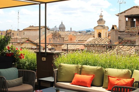 Blick von unserem Hotel