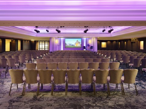 Our grand ballroom can seat up to 700 people in a theatre layout.