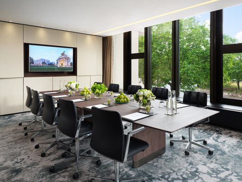 Our Covent Garden room can seat up to 12 guests in boardroom style
