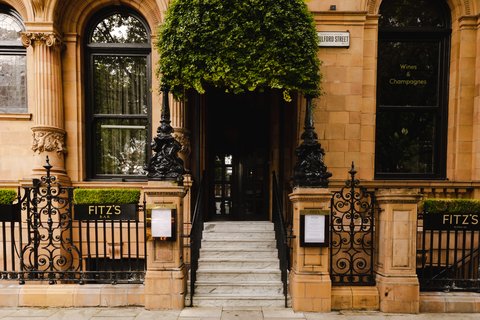 Step inside Fitz's bar, accessible from the hotel or Guildford St.