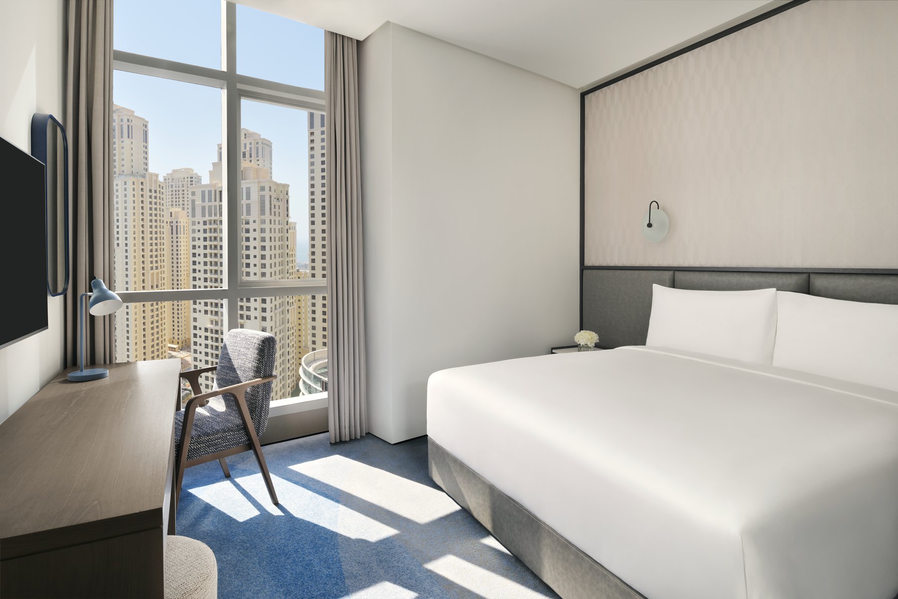 InterContinental DUBAI MARINA Room Type - One-Bedroom Premium Residence with Balcony InterContinental DUBAI MARINA Room Type - One-Bedroom Premium Residence with Balcony