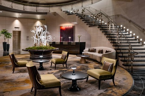 New York Sky Lobby Stairs