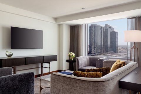 JW Marriott Los Angeles JW Suite Living Room