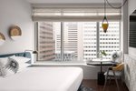 1 King Balcony, Guest room, 1 King, City view, Balcony