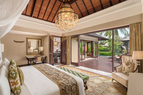 One-Bedroom Lagoon Villa Bedroom