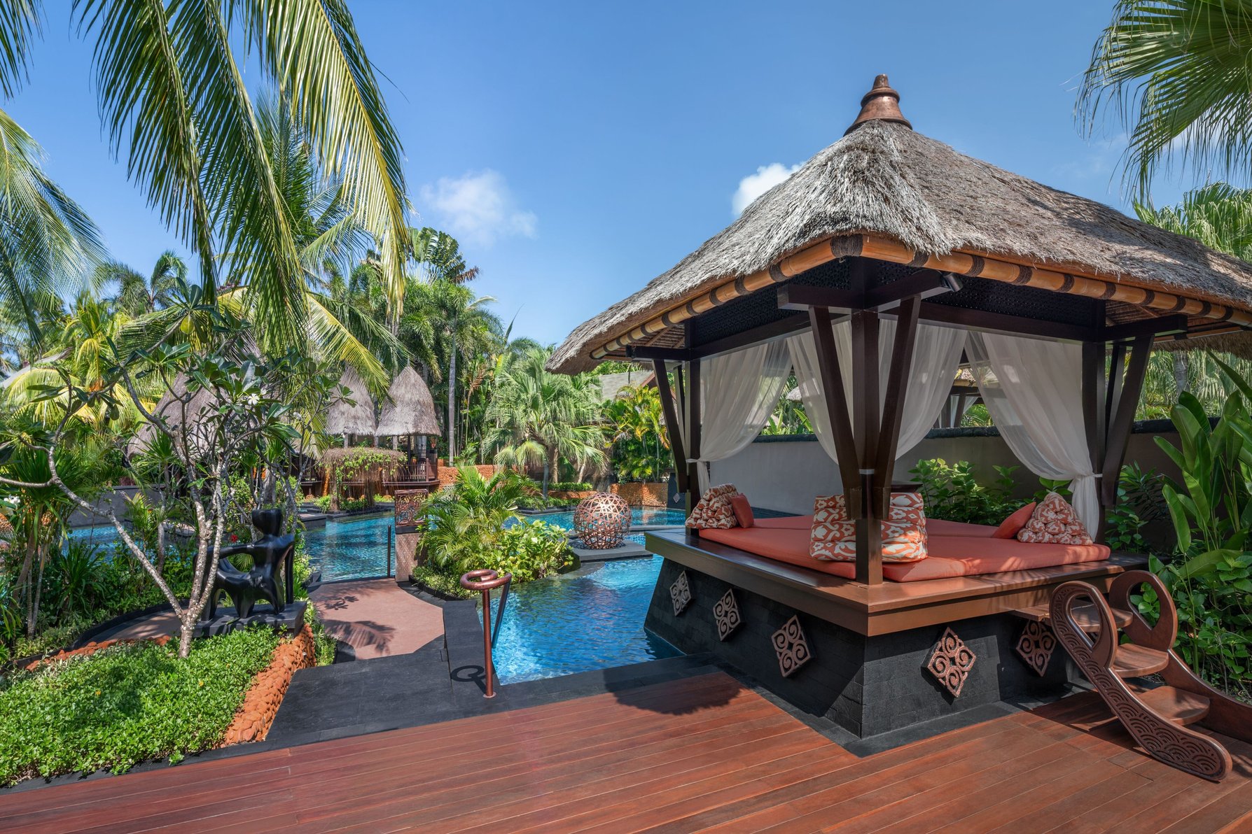The St. Regis Bali Resort Room Type - 2 Bedroom Villa, Bedroom 1: 1 King, Bedroom 2: 2 Double, Lagoon view, Lagoon access