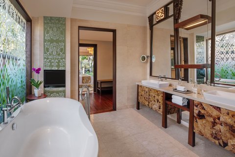 Two-Bedroom Lagoon Villa Bathroom