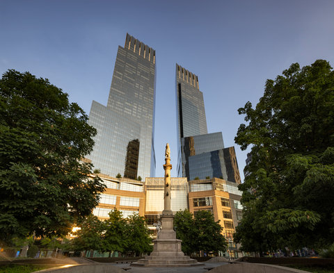 New York Exterior Columbus Circle