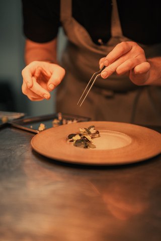 Experience fine dining at Aizle, a taste of the Scottish seasons.
