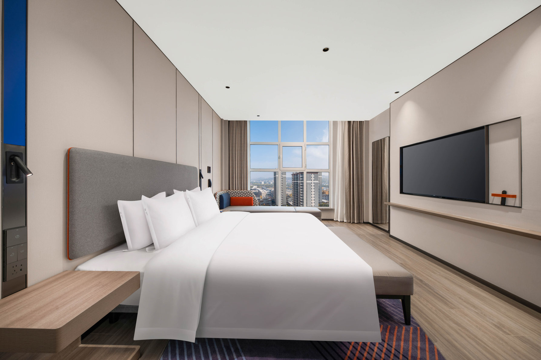 Holiday Inn Express Lvliang Xing County Room Type - 1 Bedroom Suite Balcony