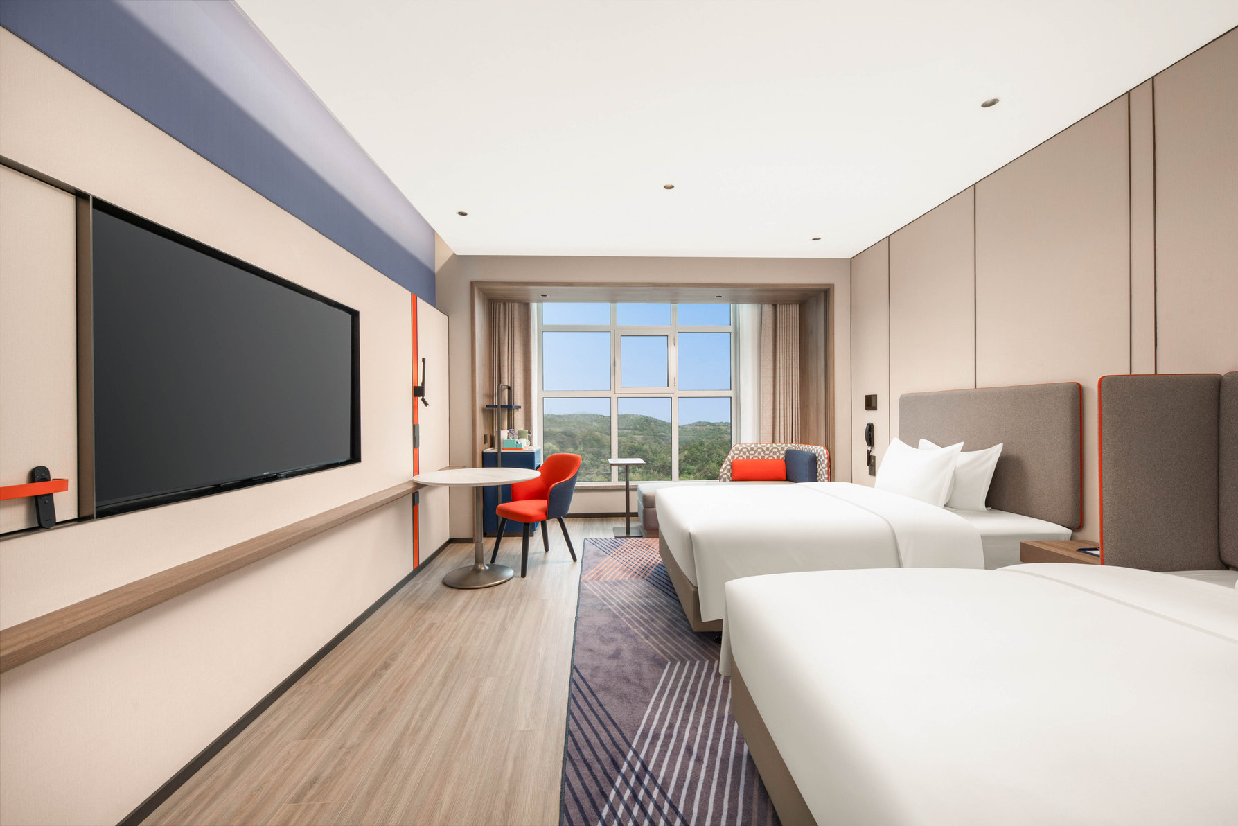 Holiday Inn Express Lvliang Xing County Room Type - 2 Double Standard High Floor