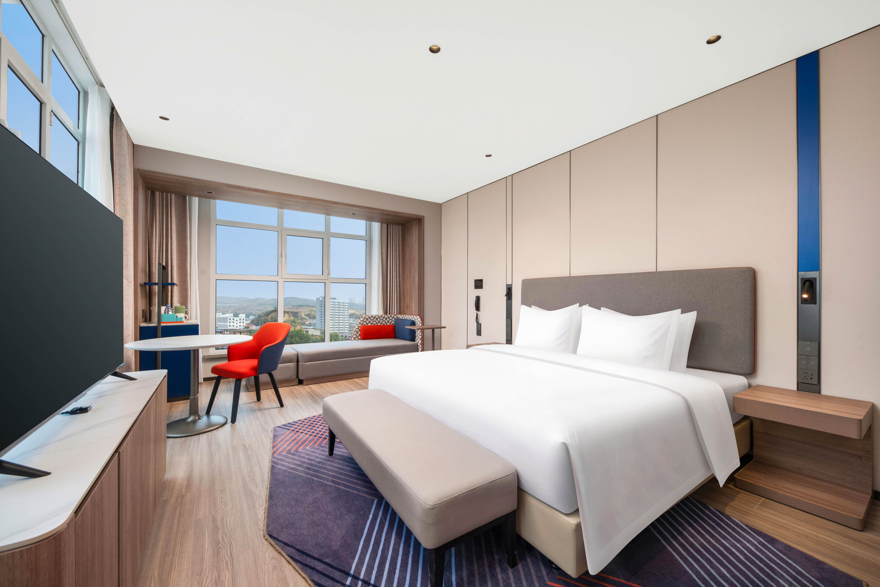 Holiday Inn Express Lvliang Xing County Room Type - 1 King Standard