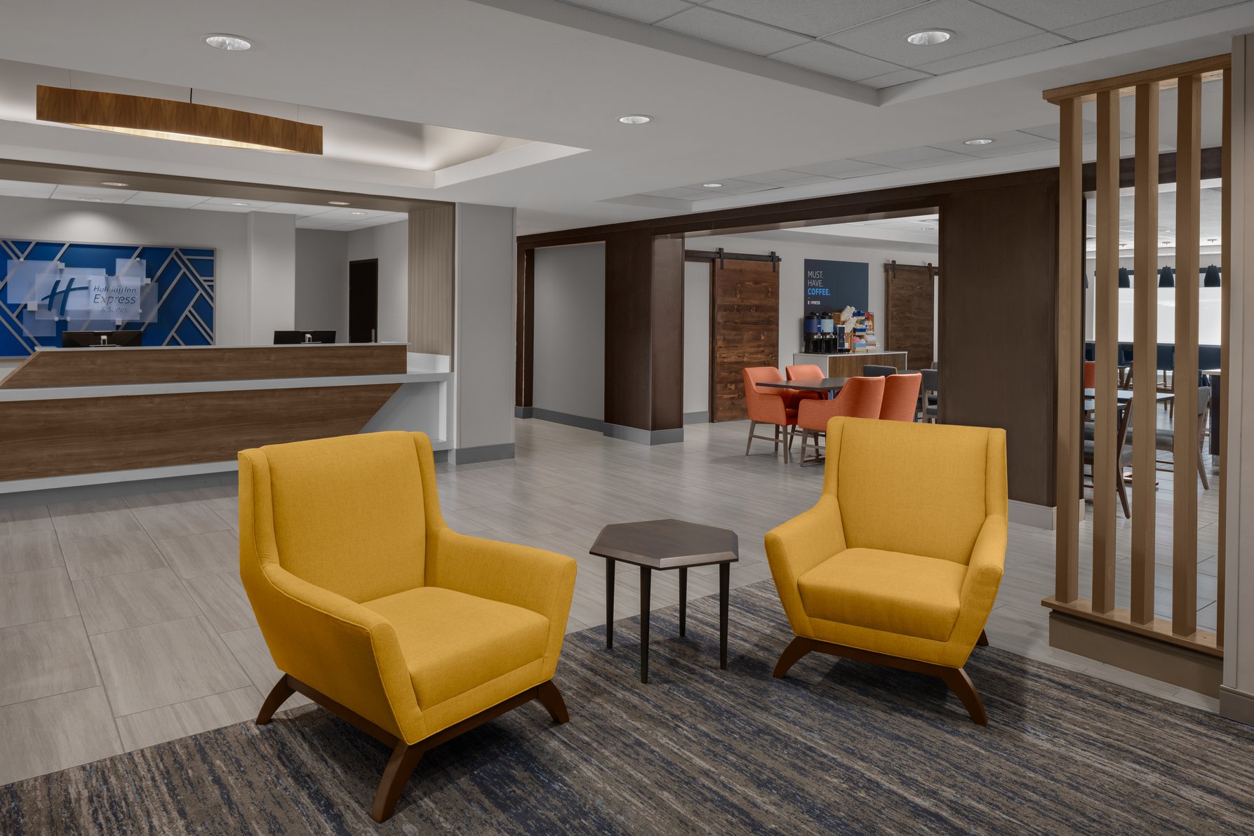 Hotel Lobby is clean, safe, and comfortable. 