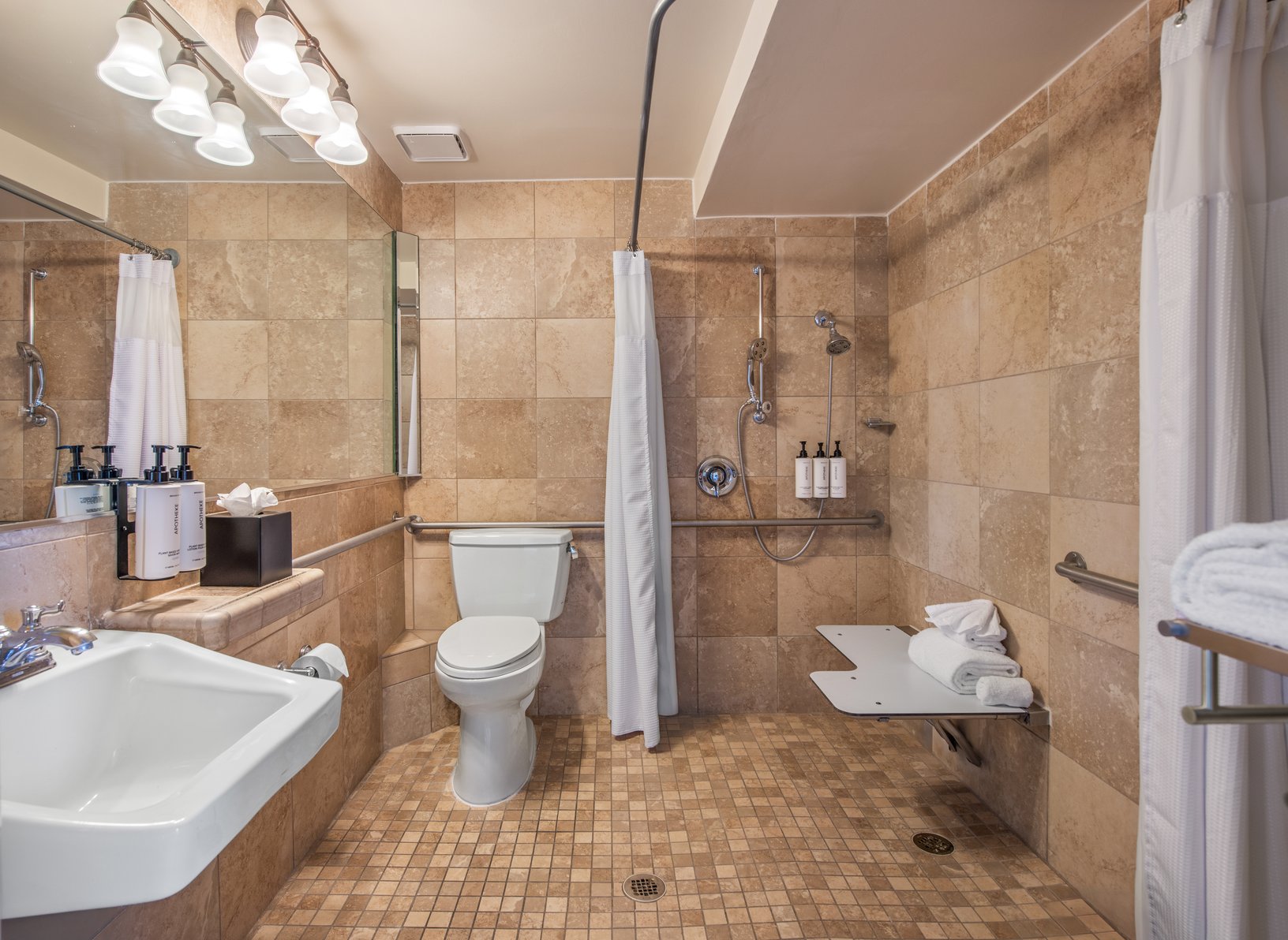 Crowne Plaza Hotel Mission Valley Room Type - 2 Queen Standard Mobility Accessible Roll in Shower Crowne Plaza Hotel Mission Valley Room Type - 2 Queen Standard Mobility Accessible Roll in Shower
