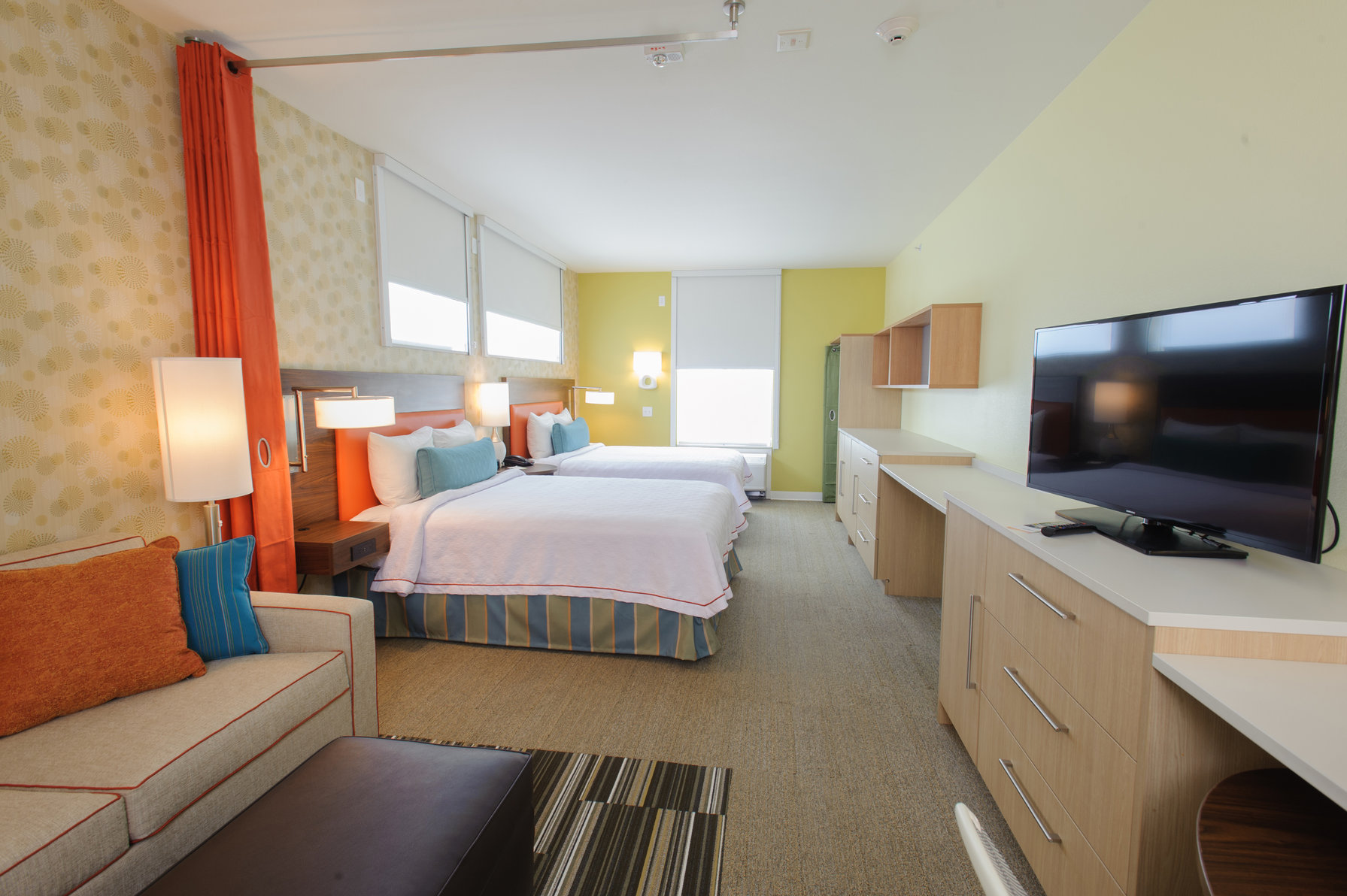Home2 Suites by Hilton Portland Room Type - 2QN ACC TUB STUDIO NONSMK
