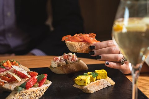 Enjoy delicious snacks at our Lobby Bar