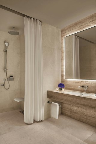 Accessible Bathroom - Roll-In Shower