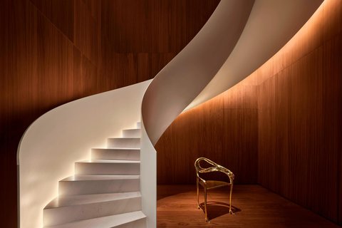 Lobby - Spiral Staircase
