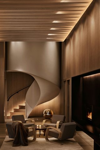 Lobby Fireplace - Seating Area