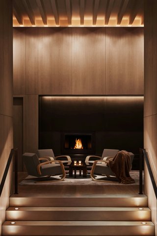 Lobby Fireplace