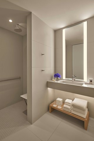 Accessible Bathroom - Roll-in Shower