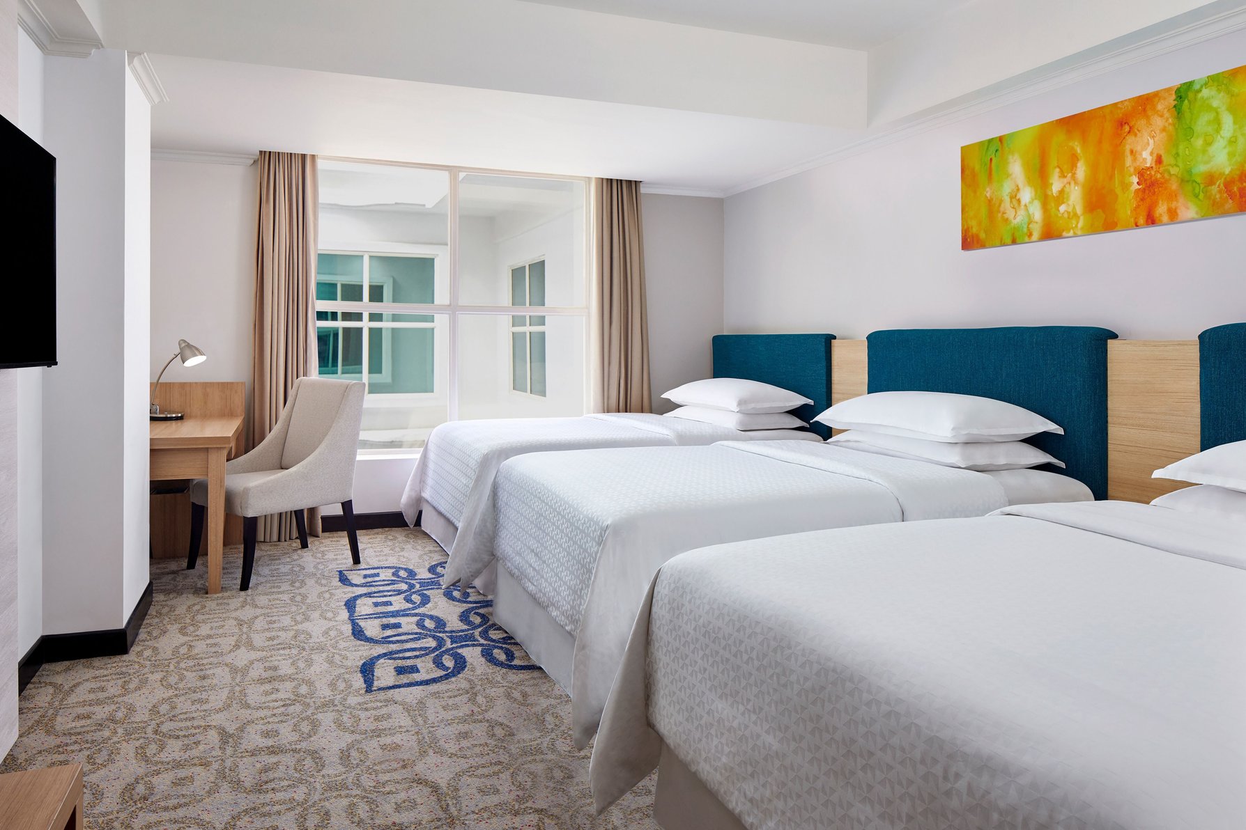 Four Points By Sheraton Makassar Room Type - Guest room, 3 Twins