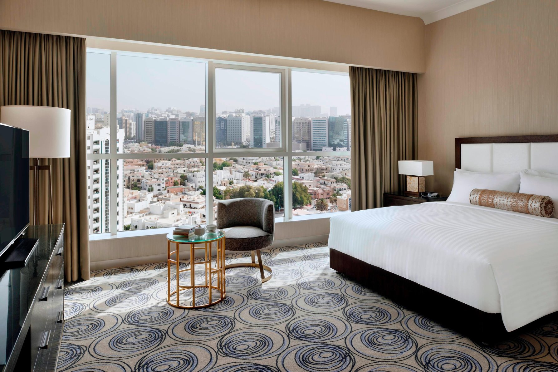 Marriott Executive Apartments Downtown Abu Dhabi Room Type - 3 Bedroom Apartment, Bedroom 1: 1 King, Bedroom 2: 1 King, Bedroom 3: 1 King, City view Marriott Executive Apartments Downtown Abu Dhabi Room Type - 3 Bedroom Apartment, Bedroom 1: 1 King, Bedroom 2: 1 King, Bedroom 3: 1 King, City view