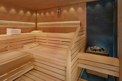 Sauna at The Ritz-Carlton Spa, Budapest