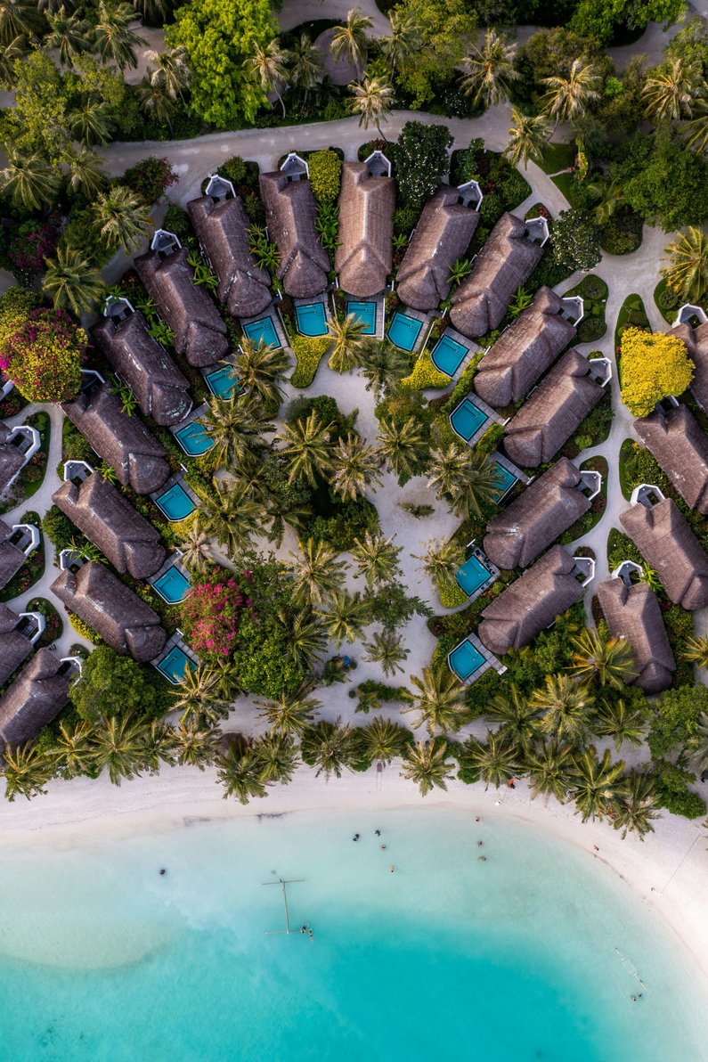 Sheraton Maldives Full Moon Resort & Spa Room Type - Cottage, 1 King Bed (Island, View)