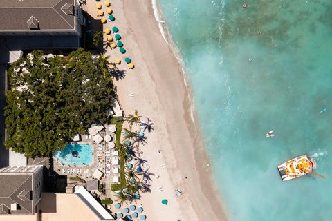 Moana pool above