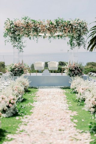 Outdoor wedding