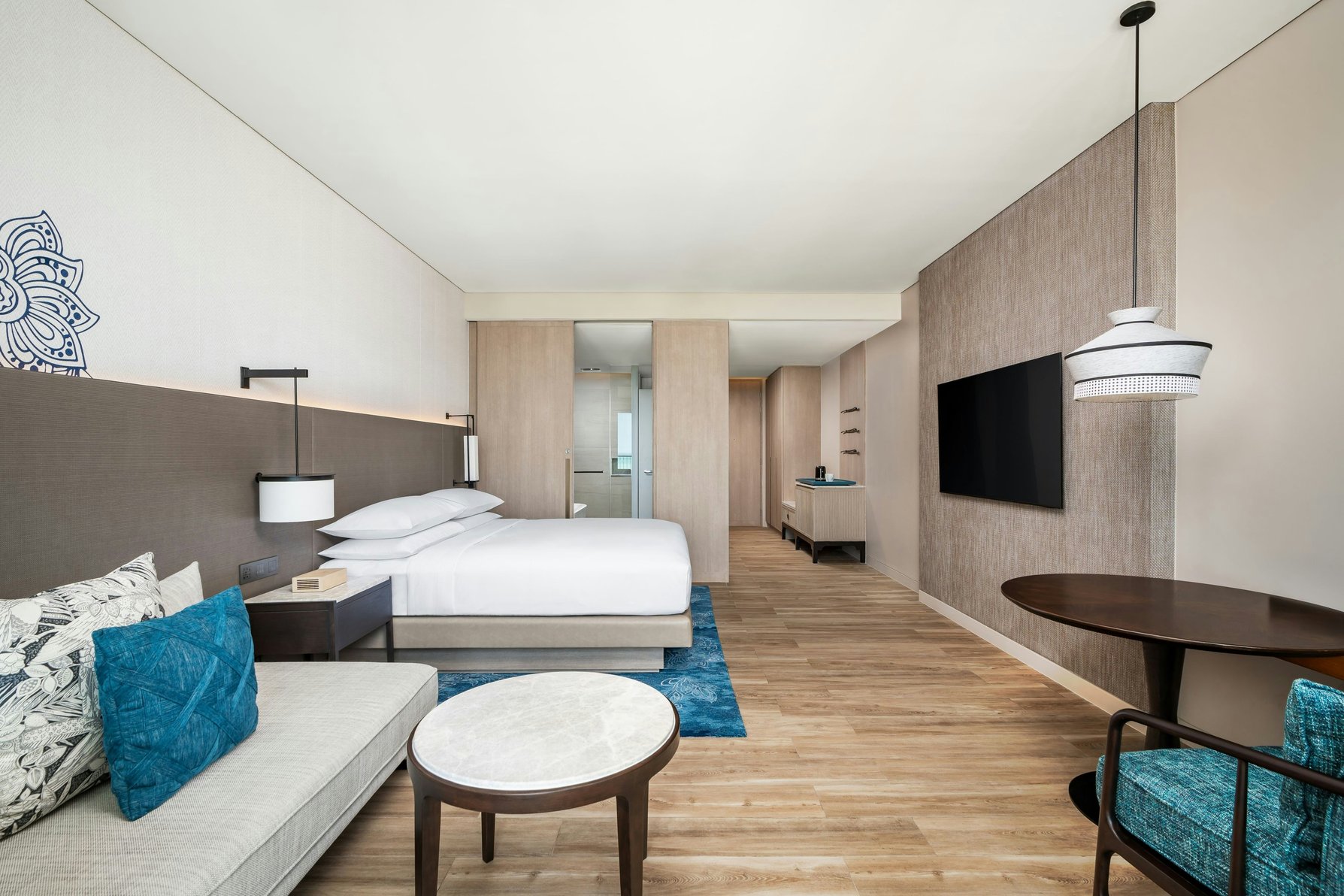 Khao Lak Marriott Beach Resort & Spa Room Type - Deluxe Guest room, 1 King, Ocean view, Balcony