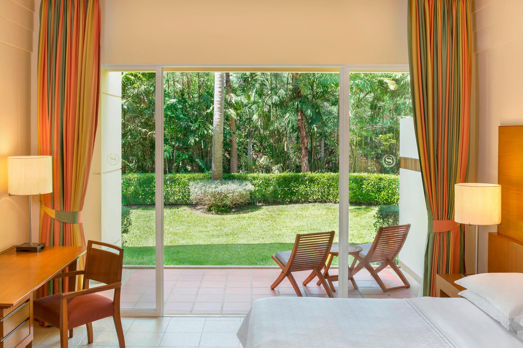 Sheraton Hua Hin Resort & Spa Room Type - Garden Terrace, Guest room, 2 Double, Sofa bed, Garden level