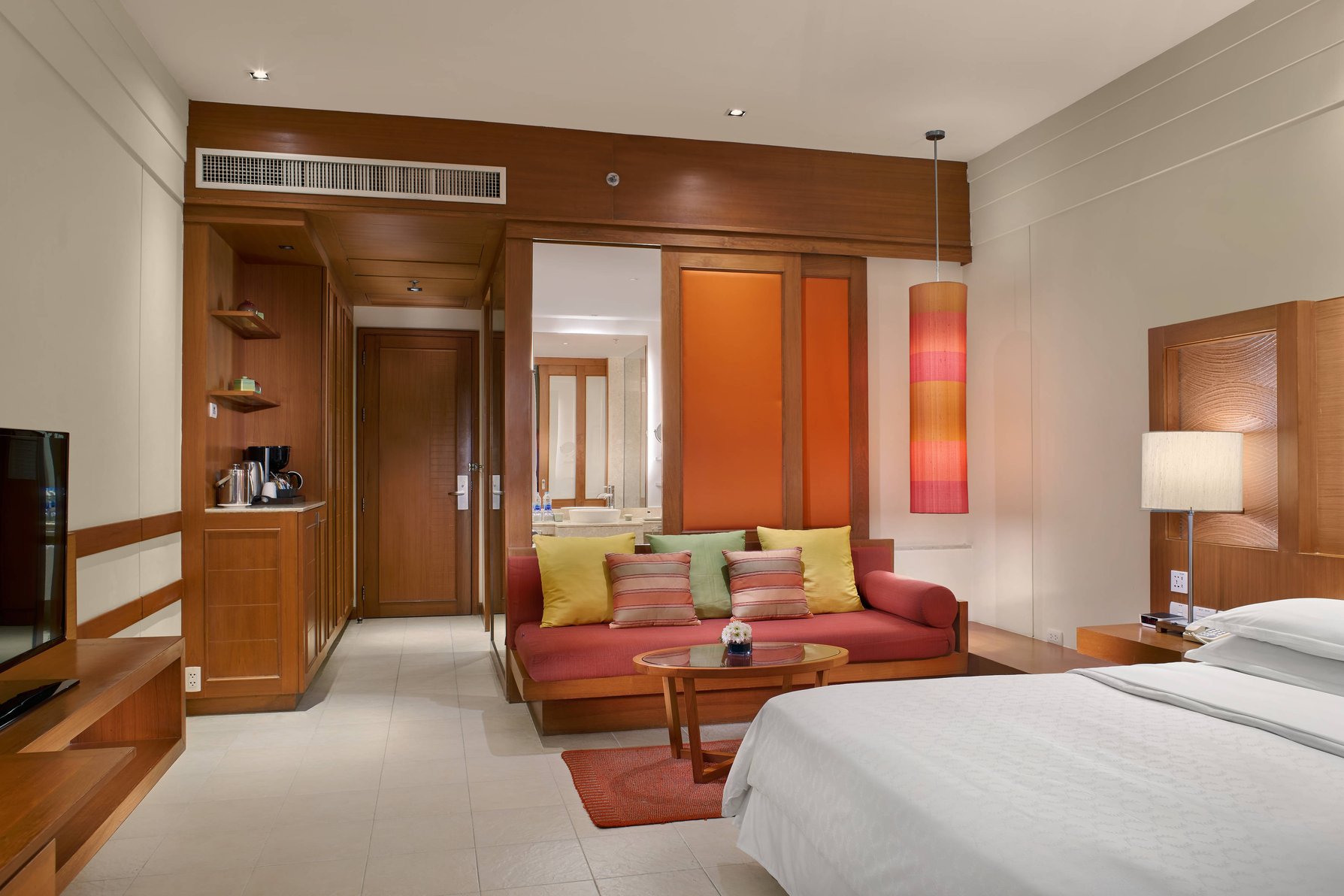 Sheraton Hua Hin Resort & Spa Room Type - Guest room, 2 Double, Sofa bed, Garden view, Balcony
